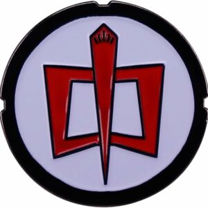 Pin esmaltado con el logotipo de The Greatest American Hero de los años 80, 1 pulgada