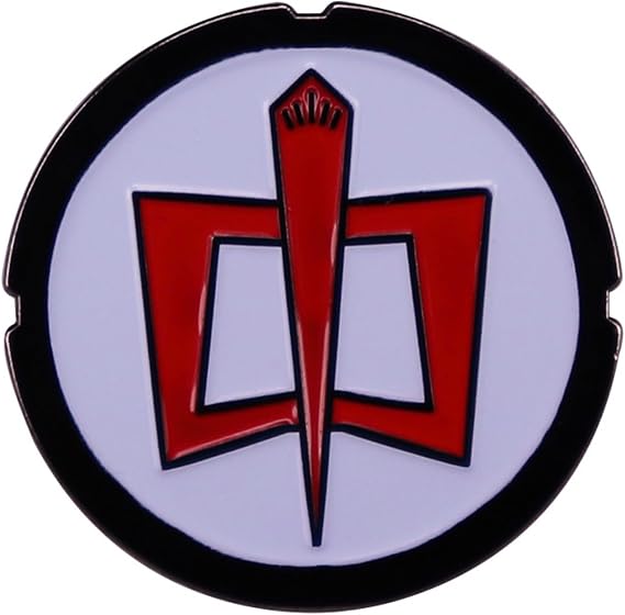 Pin esmaltado con el logotipo de The Greatest American Hero de los años 80, 1 pulgada