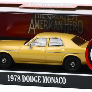 Greenlight Dodge Monaco 1978 – The Greatest American Hero, escala 1:43